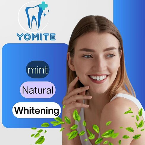 7.5% Nano Hydroxyapatite Toothpaste,Fluoride-Free Hydroxyapatite Toothpaste for Enamel Protection Tooth Strengthening Appropriate for Sensitive Teeth, Fresh Mint Flavor,for Oral Care (2 pcs) in Saudi Arabia