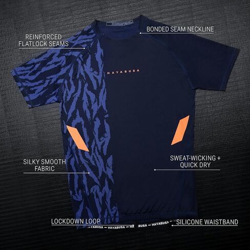 Hayabusa Apex Rash Guard for Men Short Sleeve in Saudi Arabia