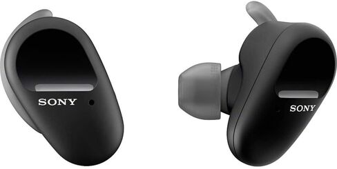 Sony WF-SP800N Truly Wireless Sports in-Ear Noise Canceling Headphones with mic for Phone Call and Alexa Voice Control, Orange (Amazon Exclusive) (WFSP800N/D) in Kuwait