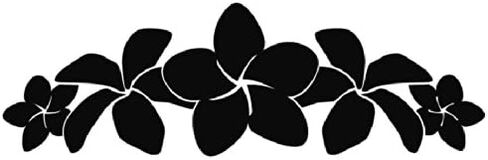 بلومريا فرقة زهرة ليي ملصق - شارات بيضاء هاواي in Kuwait