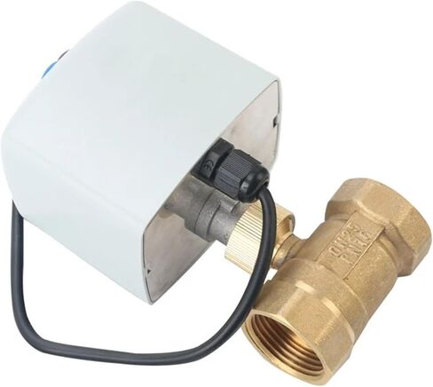 1/2" 3/4" 1" 2" Motorized Ball Valve 3-Wire 2 Control AC24V AC220V DC12V DC24V Brass Electric Ball Valve(45659,24VAC-CR03) in Saudi Arabia