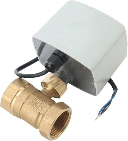 1/2" 3/4" 1" 2" Motorized Ball Valve 3-Wire 2 Control AC24V AC220V DC12V DC24V Brass Electric Ball Valve(45659,24VAC-CR03) in Saudi Arabia