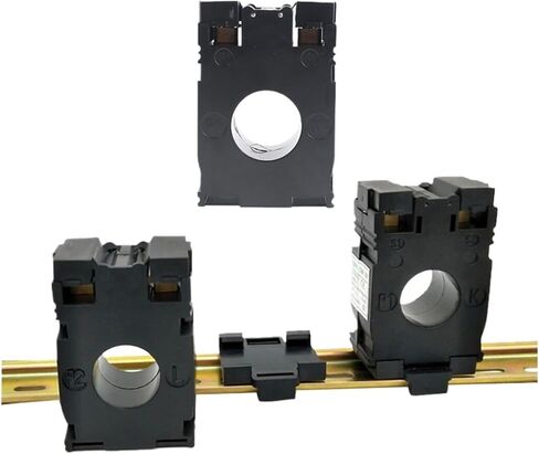 3pcs/Lots Mini Din Rail Current Transformer 30A 50A 75A100A 150A 200A 250A 300A CT DM-20/AF-20(100A(5A) 3PCS) in Saudi Arabia
