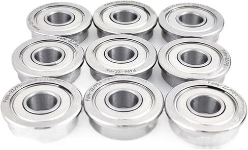 10PCS Flange Bearing F625-2Z/F635/MF106/MF126/MF148Z-2Z P4/P5 High Speed Flanged Ball Bearings(F625-2Z/P5 5x16x5mm) in Saudi Arabia