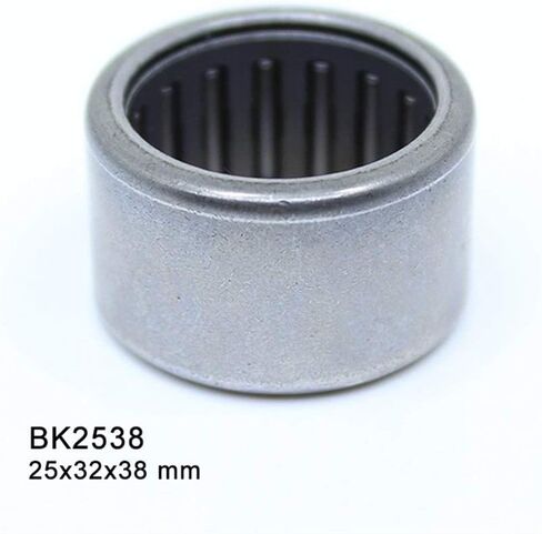 Needle Roller Bearings BK2538 Needle Bearings 253238 mm Drawn Cup Needle Roller Bearing BK253238 Caged Closed ONE End Meteic Series 85941/25 Bearings in Saudi Arabia