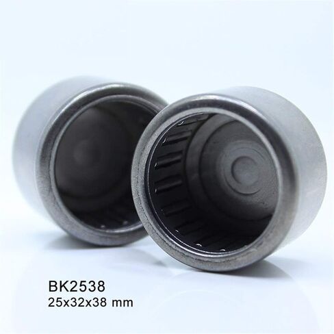 Needle Roller Bearings BK2538 Needle Bearings 253238 mm Drawn Cup Needle Roller Bearing BK253238 Caged Closed ONE End Meteic Series 85941/25 Bearings in Saudi Arabia