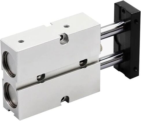 1pcs Double Rod TN Type Pneumatic Cylinde Air Bore 10mm 16mm 20mm 25mm 32 Small Aluminum Alloy Stroke 30 35 40 45 50 60 70 75mm(Stroke 35mm,Bore 25mm) in Kuwait