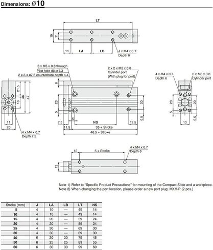 1PCS MXH اسطوانة السكك الحديدية MXH6 MXH10 MXH16 MXH20 الدقة الهوائية الهوائية الجانبية الجانبية دليل قضيب قضيب (10Z ، MXH20) in Kuwait