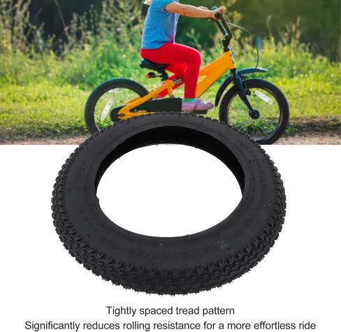 VGEBY 12x2.125/54‑203 Kids Tire, Puncture Wear Rubber Outer Tire Replacement Cycling Accessories, #011, VGEBY0yonph2dx5 in Saudi Arabia
