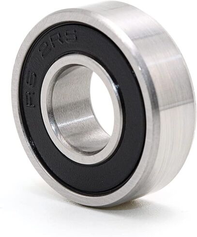 R6-2RS R6 R6RS Ball Bearings مزدوجة المطاط مصغرة مصغرة كرة أخدود عميق تحمل 1pcs in Saudi Arabia