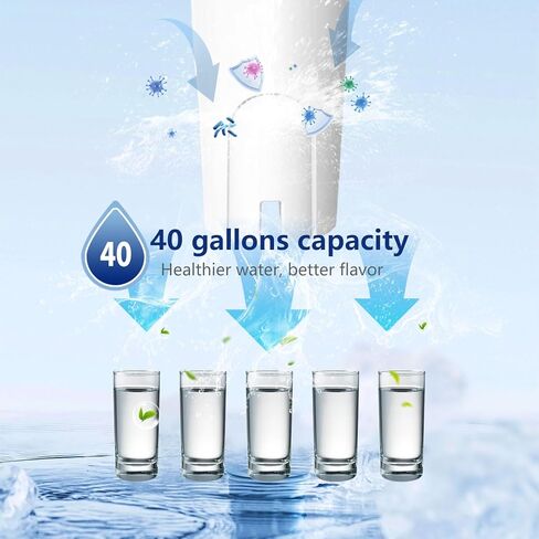 بديل لفلتر المياه Brita® ، والأباريق والمصوّرات ، 35557 ، OB03 ، Mavea® 107007 ، يقلل من الكلور ، يستمر لمدة تصل إلى شهرين (3 عبوات) in Kuwait