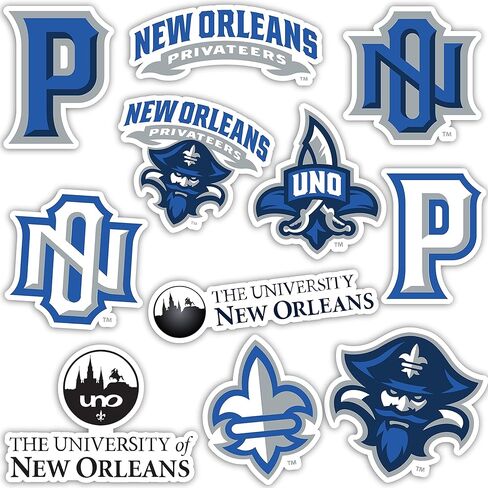Desert Cactus The University of New Orleans Privateers Vinyl Scals Laptop Bottle Car Scrapbook T2 (النوع 2) in Kuwait