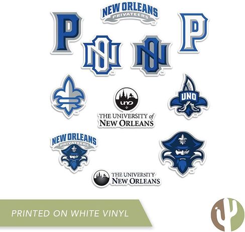 Desert Cactus The University of New Orleans Privateers Vinyl Scals Laptop Bottle Car Scrapbook T2 (النوع 2) in Kuwait