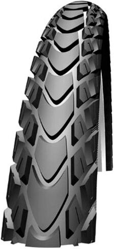 Schwalbe - Marathon Mondial Touring Wire Tire Tyre | أحجام متعددة | خط الأداء | أسود/عاكس in Saudi Arabia