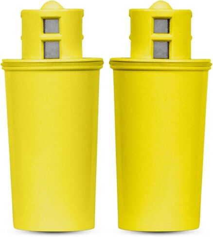 Crystal Quest Smart/Fluoride Removal Filter Filter Pitcher Cartridge - الترشيح المتقدم للمياه الصحية والصحية ، يزيل الملوثات ، والتركيب الطويل ، السهل - 1000 جالون in Kuwait