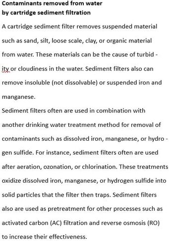 5 micron 20"X4.5" whole house water filter replacement cartridge Compatible with All Whole House Water Filter Systems. 6 Pack in Saudi Arabia