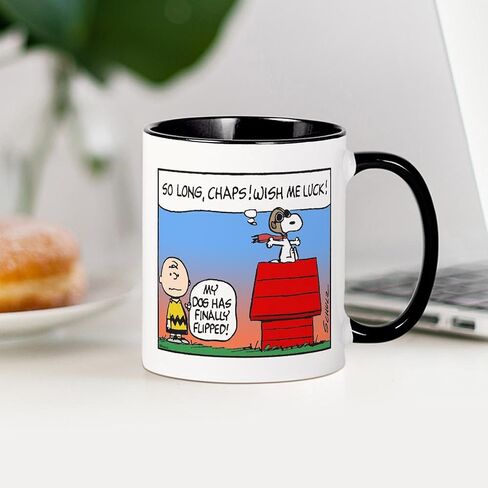 CafePress Flying Ace's Farewell Mug 11 oz (325 ml) Ceramic Coffee Mug in Kuwait