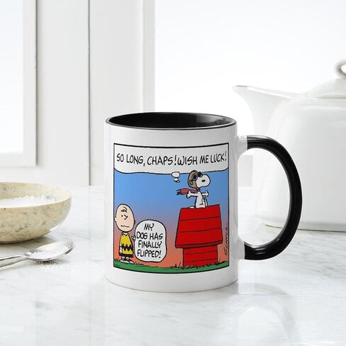 CafePress Flying Ace's Farewell Mug 11 oz (325 ml) Ceramic Coffee Mug in Kuwait