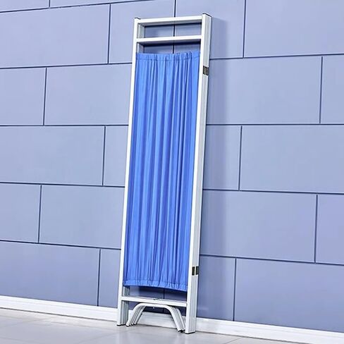 Privacy Screen Room Divider Temporary Medical Privacy Screen, for Room Divider, 3 4 5 6 Panel Ward/Clinic/Foldable Standing Door Partition, with Non-Slip Feet Pad(Z1,5 Panel) in Saudi Arabia