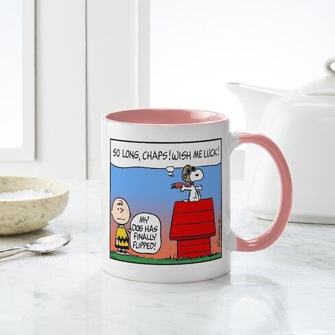 CafePress Flying Ace's Farewell Mug 11 oz (325 ml) Ceramic Coffee Mug in Kuwait
