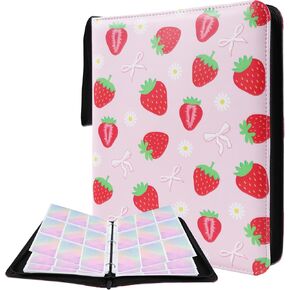 Card Binder 900 Mobile ، ألبوم Card Card Binder 9-Pocket Card Collector مع 50 أكمامًا قابلة للإزالة وسحاب ، وتخزين مجموعة البطاقات للبنين والبنات in Kuwait