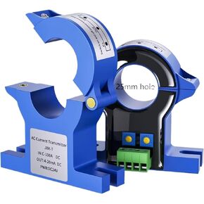 DC Current Transmitter 30A 100A 50A AC Current Sensor 4-20MA 0-10V RS485 DC TRANSDUCER HALL HALL TRANSMITTER (AC 0-1000A ، OUTPUT 0-10V_DC12V) in Kuwait