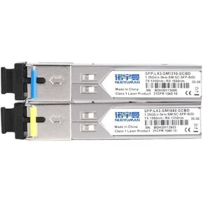 1.25g Gigabit SC Port Single-Mode Single-Fiber SFP Optical Module Optical Fiber Module Single-core 3km/10km/20km~80km Compatible with H3C H3C(SC 3KM 1310A Single Side) in Kuwait