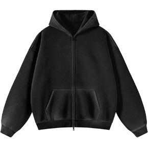 غطاء هوديس الصوف النسائي قميص مزدوج سحاب أعلى حمض كبير الغسيل هوديز القطن خمر الشتاء من ملابس الملابس الخارجية in Kuwait