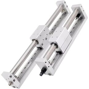 1pcs Rodless Cylinder RMH Series RMH10 RMH15 RMH20 RMH25 Magnetic Cylinder with Linear Guide Pneumatic Cylinder Double Acting(Stroke 250mm,RMH20) in Kuwait