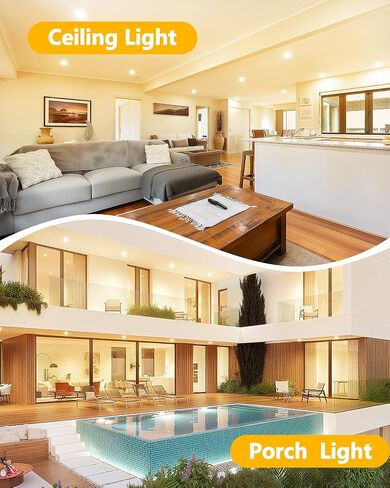 Flaspar PAR20 LED LED LID Light Light 5000k Day Daylight White Dimmable Outdoor ، 75W مكافئ 8W PAR20 لمبات ، e26 قاعدة متوسطة ، 60 درجة أضواء عاكس العاكس لأضواء الشرفة ، الفناء ، حديقة ، 2 عبوة in Kuwait