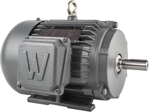 1.5 HP 3 Phase Electric Motor 1800 RPM 145T Frame TEFC 230/460V Premium Efficiency PEWWE1.5-18-145T in Saudi Arabia