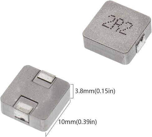10PCS chip Power Inductor 2.2uh 2R2 4.7uh 4R7 6.8uh 6R8 10uh 100 220uh 220 chip Inductor 1040 (Color : 1.5uh (1R5), Size : 10PCS) in Saudi Arabia