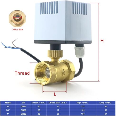 1/2 "3/4" 1 "IP67 صمام الكرة المضاد للماء DN15 DN20 DN25 3-WARE 2 صمام الملف اللولبي الكهربائي النحاسي 220V 12V 24V DC (DC12-DC24-3-WARE 2-Control ، 0.5 بوصة) in Saudi Arabia