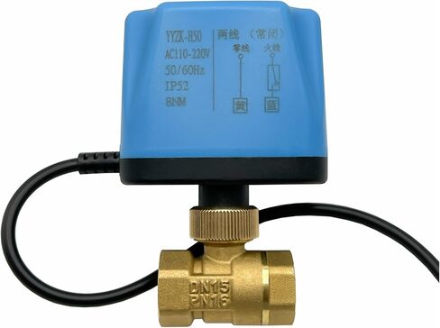 1/2 '' صمام الكرة النحاس النحاسي عادة ما يفتح صمام كرة كهربائي اثنين (24V-CR04) in Saudi Arabia