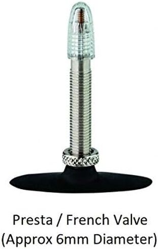 2 x Schwalbe 28 " / 700C أنابيب داخلية 700 × 35C مع صمامات بريستا ، أسود in Saudi Arabia