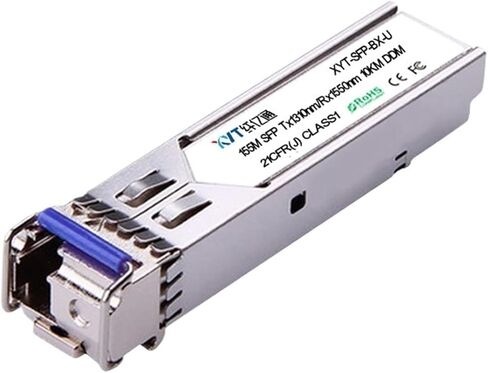 Single Fiber 155M 100M Optical Module SFP-155M-BIDI 1310nm/1490nm/1550nm 10~80KM LC Port(13101550 20km Pair) in Saudi Arabia