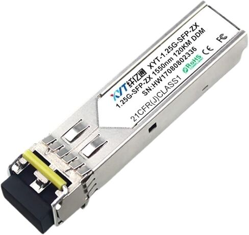 1.25G Gigabit Optical Module Single-Mode Dual-Fiber SFP-1.25G-1550nm 40/60/80/100/120km Dual LC Port(1.25G 1550nm 80km) in Saudi Arabia