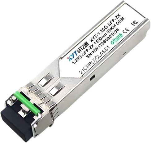 1.25G Gigabit Optical Module Single-Mode Dual-Fiber SFP-1.25G-1550nm 40/60/80/100/120km Dual LC Port(1.25G 1550nm 80km) in Saudi Arabia
