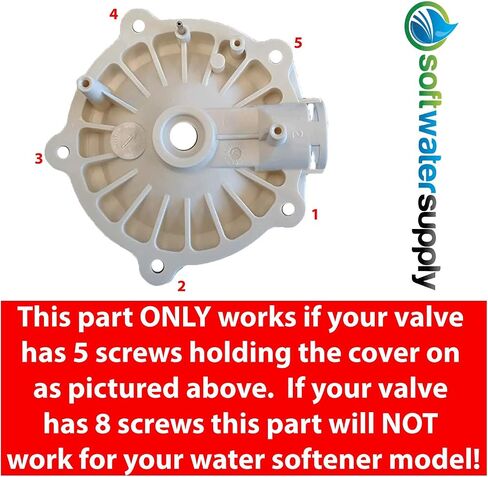 GE 7085263 Plastic Cream Color 5-Port Gate Valve Cover for Water Softeners in Saudi Arabia