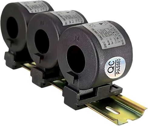 3PCS Clamp Current Sensor Transformer Core KCT 50A 75A 100A 150A 200A DIN RAIN CT SENSOR MINI AC TRANSPLER TRANSPLER (50A) in Saudi Arabia