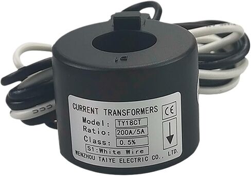 3PCS Clamp Current Sensor Transformer Core KCT 50A 75A 100A 150A 200A DIN RAIN CT SENSOR MINI AC TRANSPLER TRANSPLER (50A) in Saudi Arabia