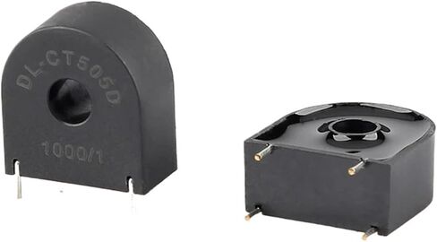 PCB Mount Mini Current Transformer 1A 0.5MA 1MA 5A 2.5MA 50A 25MA 0 ~ 60A DL-CT502D 505D 525D 602D 4 PINS CT COIL AC (DL-CT525D 2000-1) in Kuwait