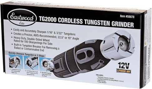 Eastwood Elite TG2000 Cordless TIG Welder Tungsten Grinder in Kuwait