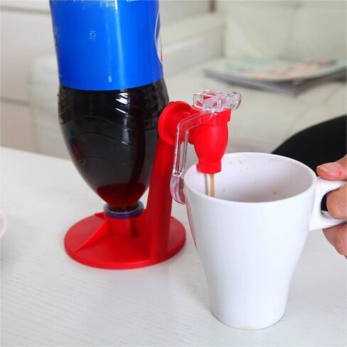 Beverage Dispenser,2PCS Soda Drink Dispenser Bottle Drinking Fountains Water Dispenser Machine for Party Bar in Saudi Arabia