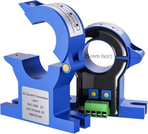 DC Current Transmitter 30A 100A 50A AC Current Sensor 4-20MA 0-10V RS485 DC TRANSDUCER HALL HALL TRANSMITTER (AC 0-1000A ، OUTPUT 0-10V_DC12V) in Kuwait