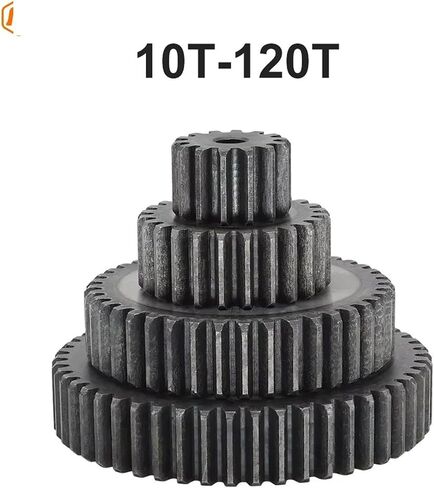 العتاد الأسطواني 2M-10T/11T/12T/13T/14T ~ 21TEETH SC45# الكربون الصلب العتاد إجمالي ارتفاع 20 مم أسنان الترويج عالية التردد (2M 18T-BORE 10MM) in Saudi Arabia