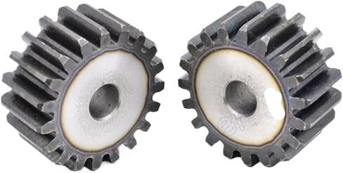 2pc Spur Gear 1.5M 12T-27T Metal Transmission Gear 45# Steel 1.5 Modulus 12 13 14 15 16 17 18 19 20 21 22 23 24 25 26 27 Teeth(1.5M - 21Teeth) in Saudi Arabia