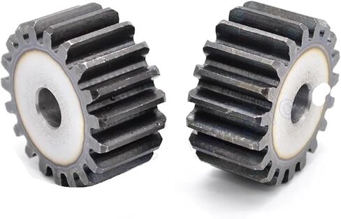 2pc Spur Gear 1.5M 12T-27T Metal Transmission Gear 45# Steel 1.5 Modulus 12 13 14 15 16 17 18 19 20 21 22 23 24 25 26 27 Teeth(1.5M - 21Teeth) in Saudi Arabia