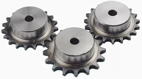 08B Roller Chain Sprocket 31/32/33/34/35/36/37/38/39/40 Teeth A3 Steel Industrial Drive Sprocket Mechanical Roller Sprocket(33T(OD-138.5)) in Saudi Arabia