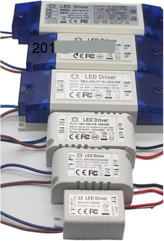 AC 85-265V 1-2x3w 2-4x3w 6-10x3w 10-18x3w 18-30x3w 600mA 650mA LED Driver Convertor Transformer for Ceiling Light Power Supply(2 to 4x3w) in Saudi Arabia